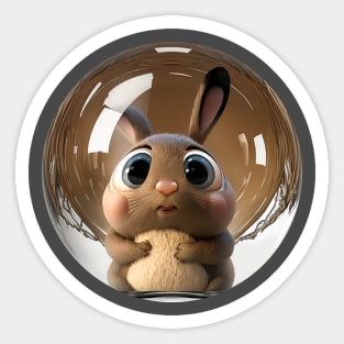 Cute Bunny Sticker